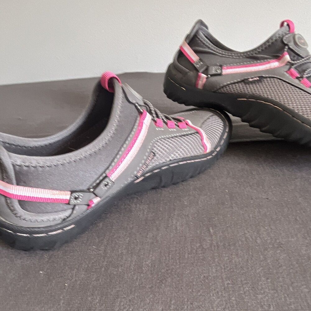 J-41 Women's Water-Ready Water Shoes Gray US 8.5